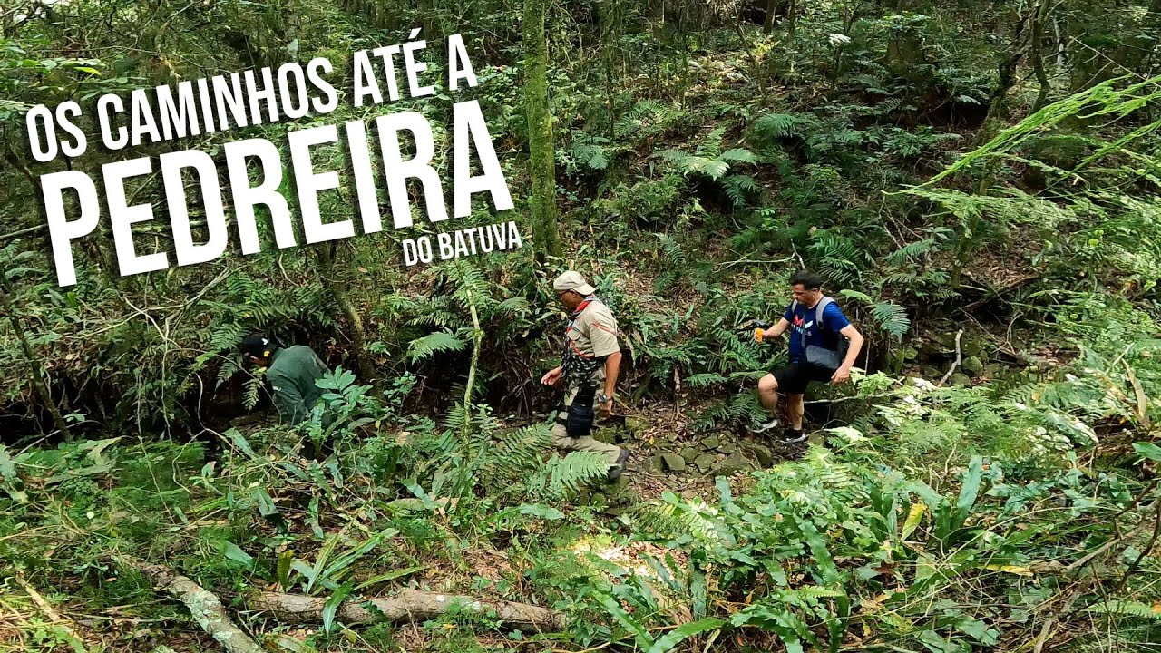 Trilha pela floresta do Lago Batuva até a antiga Pedreira - 26.04.2025