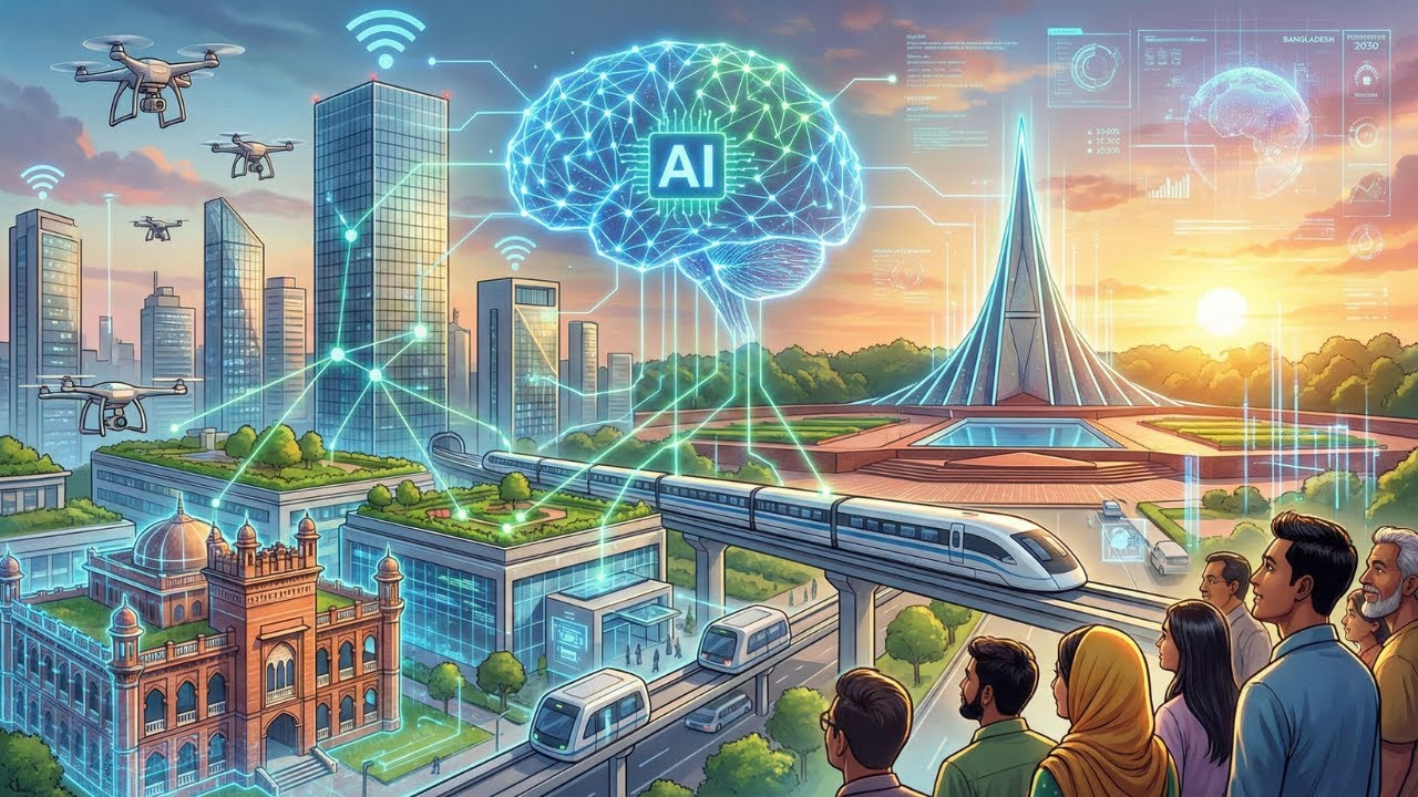 বাংলাদেশ ২০৩০  AI এর ছোঁয়া