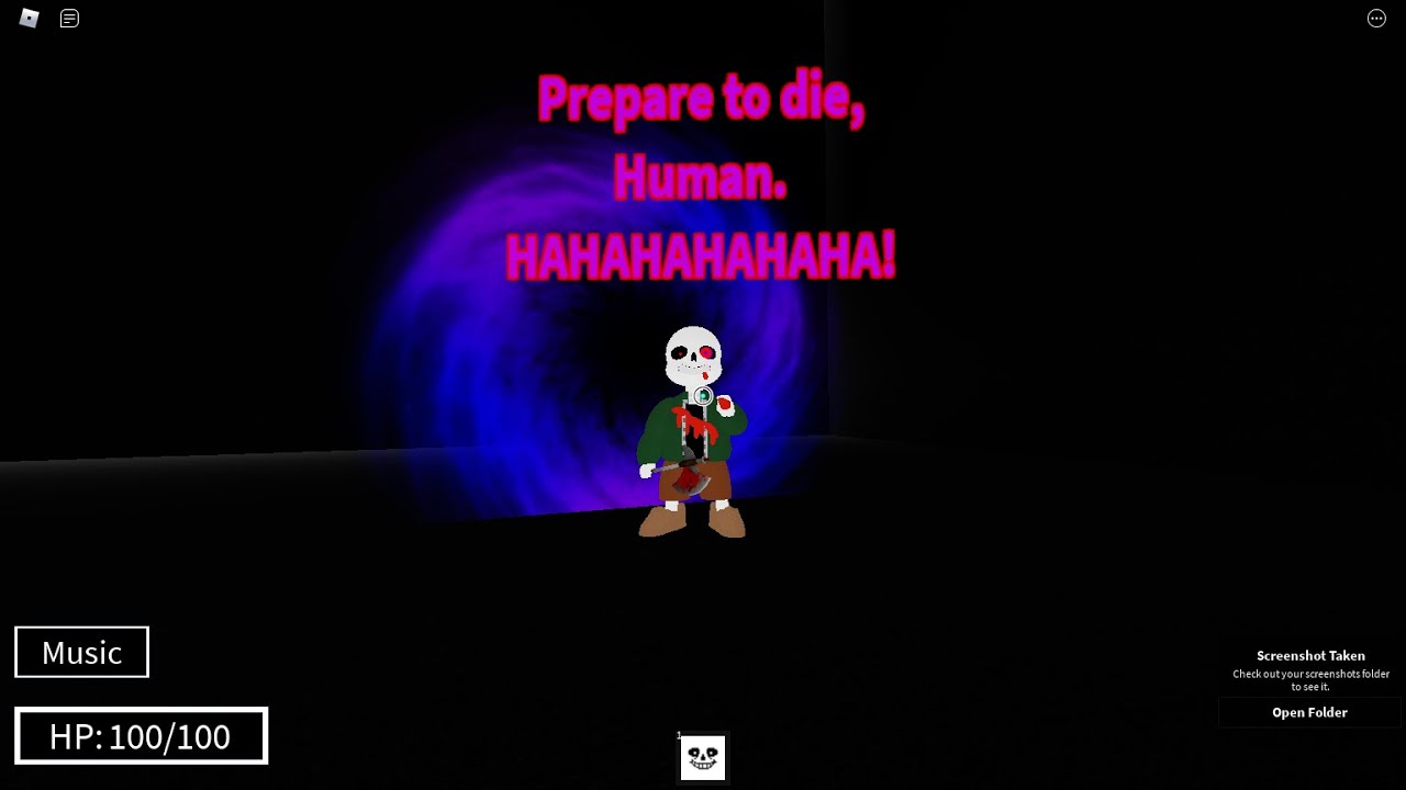 Roblox | Sans Multiverse | Trying To Beat Extreme Mode