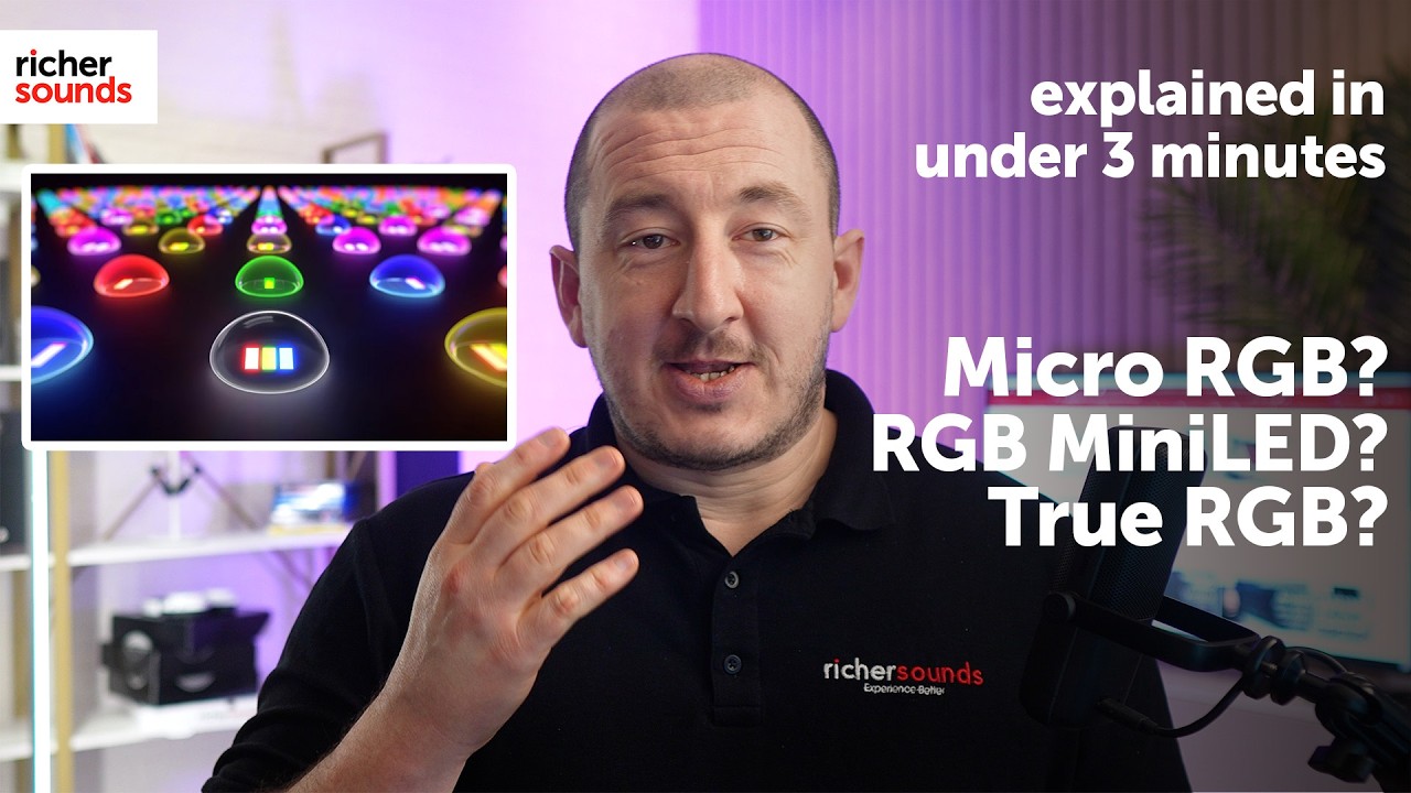 Что такое технология RGB LED? | Объяснение Micro RGB, RGB MiniLED и True RGB | Richer Sounds