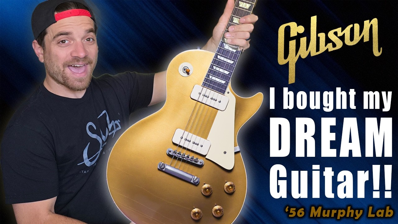 Я купил гитару своей мечты! Gibson Les Paul '56 Murphy Lab &mdash; бесплатный пресет Quad Cortex в комп...