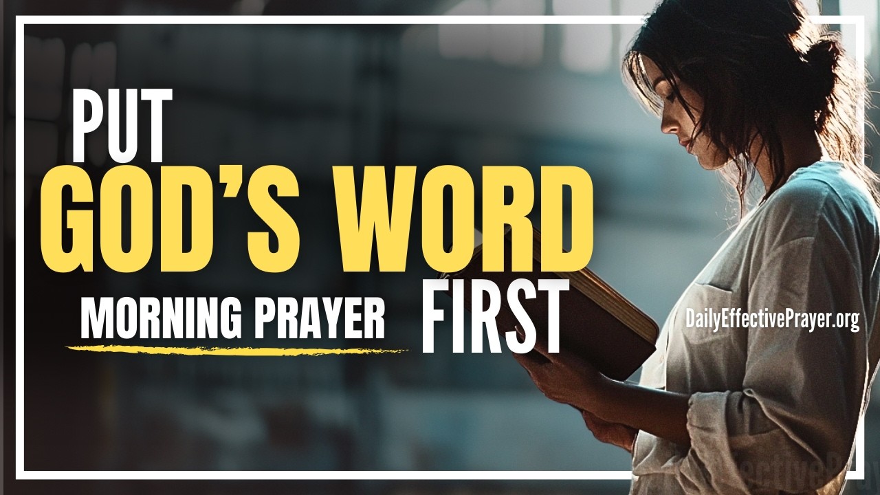 Don’t Chase Blessings—Press Into God's Word and Blessings Chase You | Blessed Daily Effective Prayer