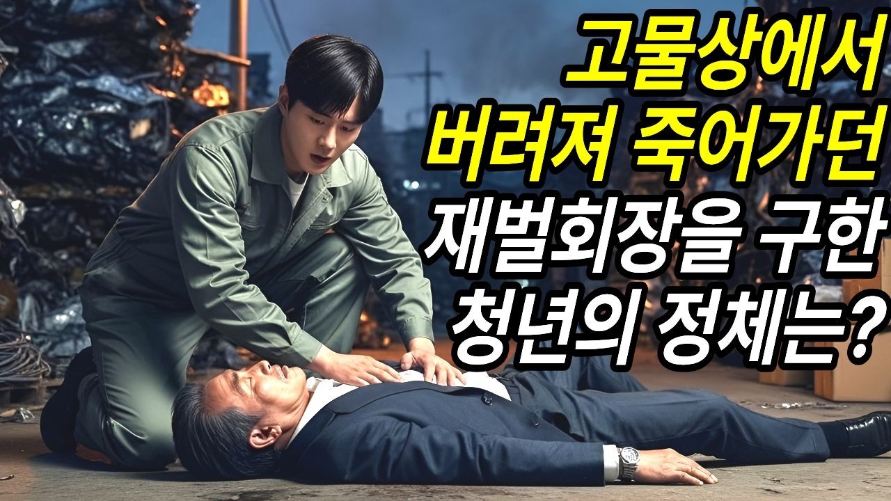 고물상에 버려진 재벌회장을 구한 고아 청년   그의 얼굴을 보고 회장은 경악하는데ㅣ노후사연ㅣ감동사연ㅣ사연라디오ㅣ오디오북