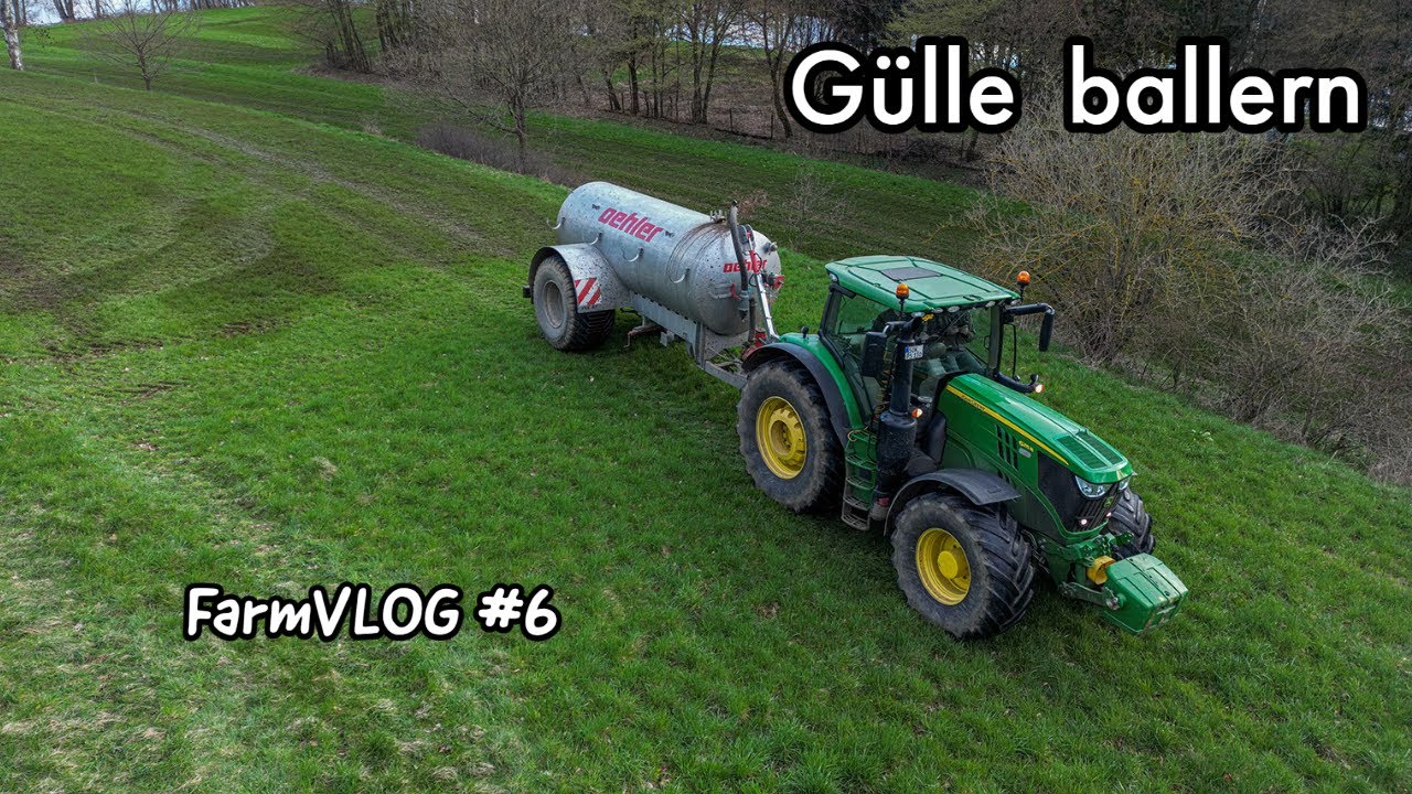 FarmVLOG #6: Gülle ballern und Reifenwechsel am MF 353