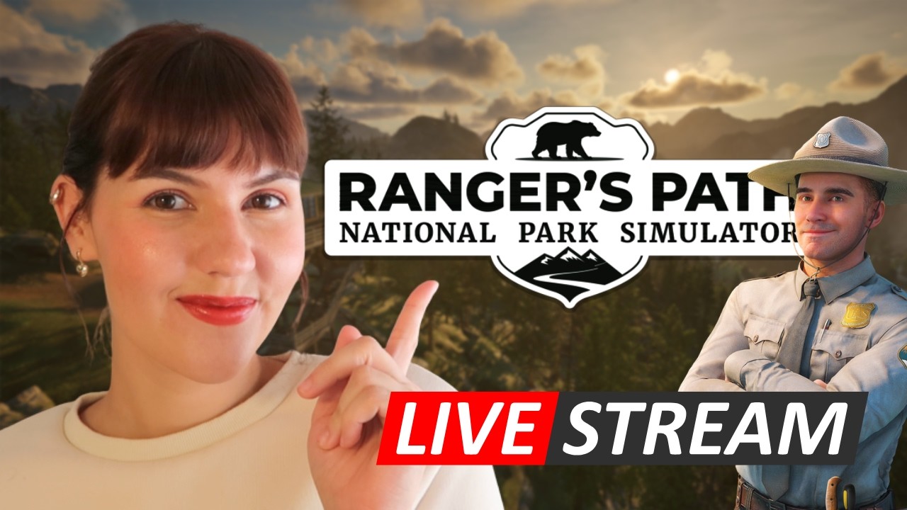 Livestream:  Wake up babe, another simulator dropped! ♡ Ranger's Path National Park Simulator Demo