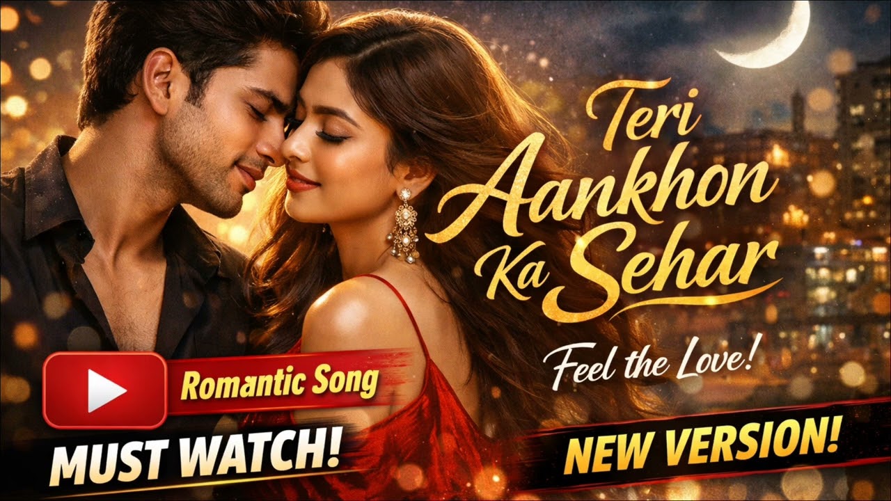 New Song Hindi 2026 || TERI AANKHON KA SEHAR || Feel the song (official) New Romentic Song 