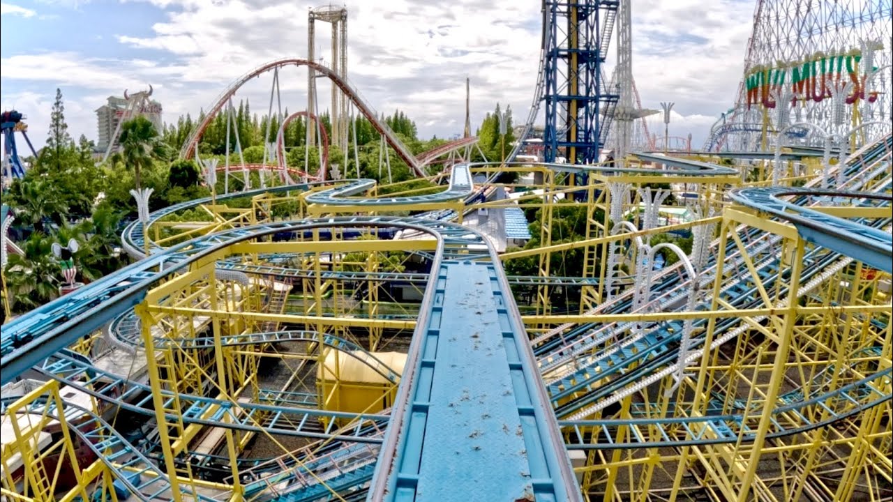 ダブルワイルドマウス on-ride POV (乗車映像) / ナガシマスパーランド
