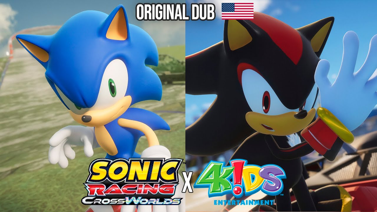 Original 4Kids Voices in Sonic Racing Crossworlds Rival Lines | 4K