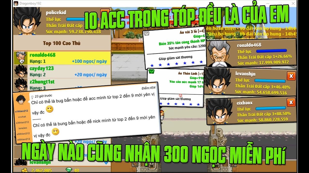 Bị Tố Cáo Bung Bẩn Sv2...Review Ông Vua Siêu Hạng ..Đằng Sau Tố Cáo Bung Hack Là Toàn Acc Triệu Đô