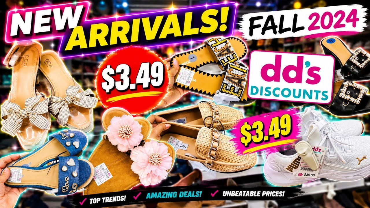 ❤️DD'S DISCOUNTS MIND BLOWING FALL 2024 DEALS | DD'S DISCOUNTS  SHOES SHOPPING | NEW TRENDY FASHION