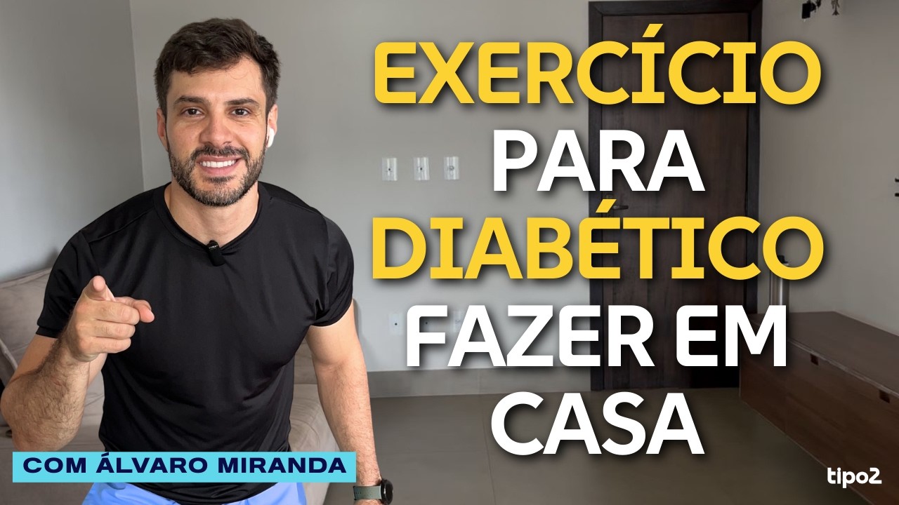 BAIXAR glicose RAPIDO | Controle a glicemia treinando em casa sem aparelhos e impacto #diabetestipo2