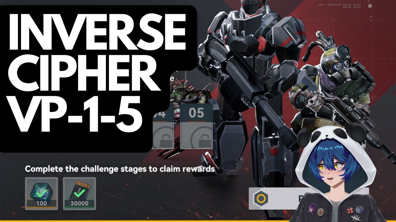 THIS ONE WAS HARD! INVERSE CIPHER VP-1-5 Guide! | Girls Frontline 2