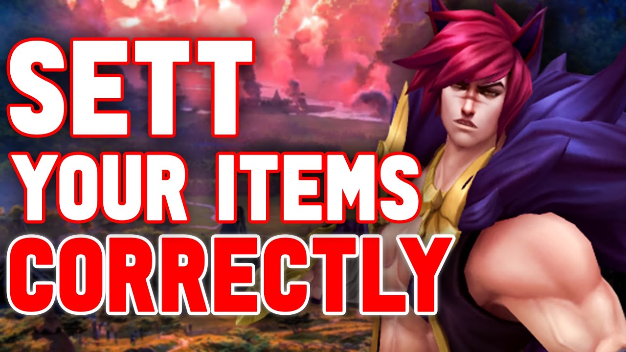 STOP BUILDING SETT WRONG! What is Sett's best build and WHY? | Top lane guide: Sett