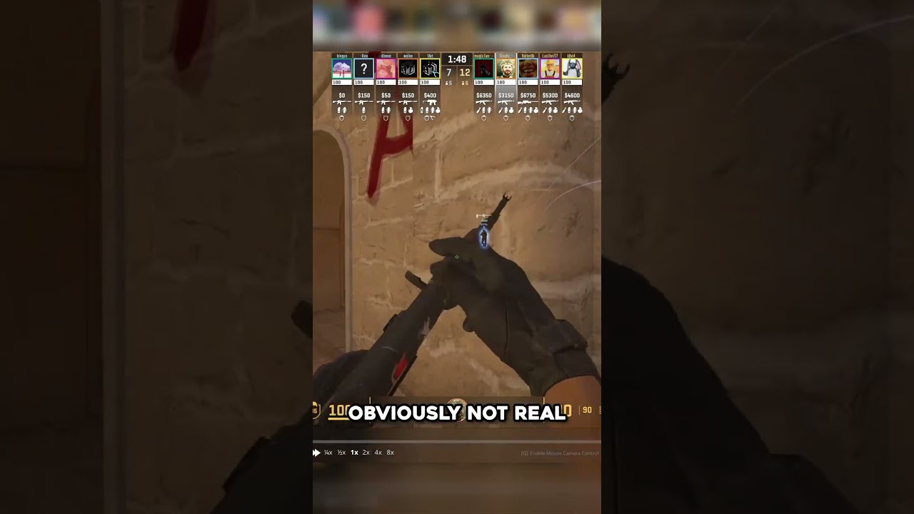 Spectating Tier 2 Pros that were BANNED for Cheating... #cs2 #shorts
