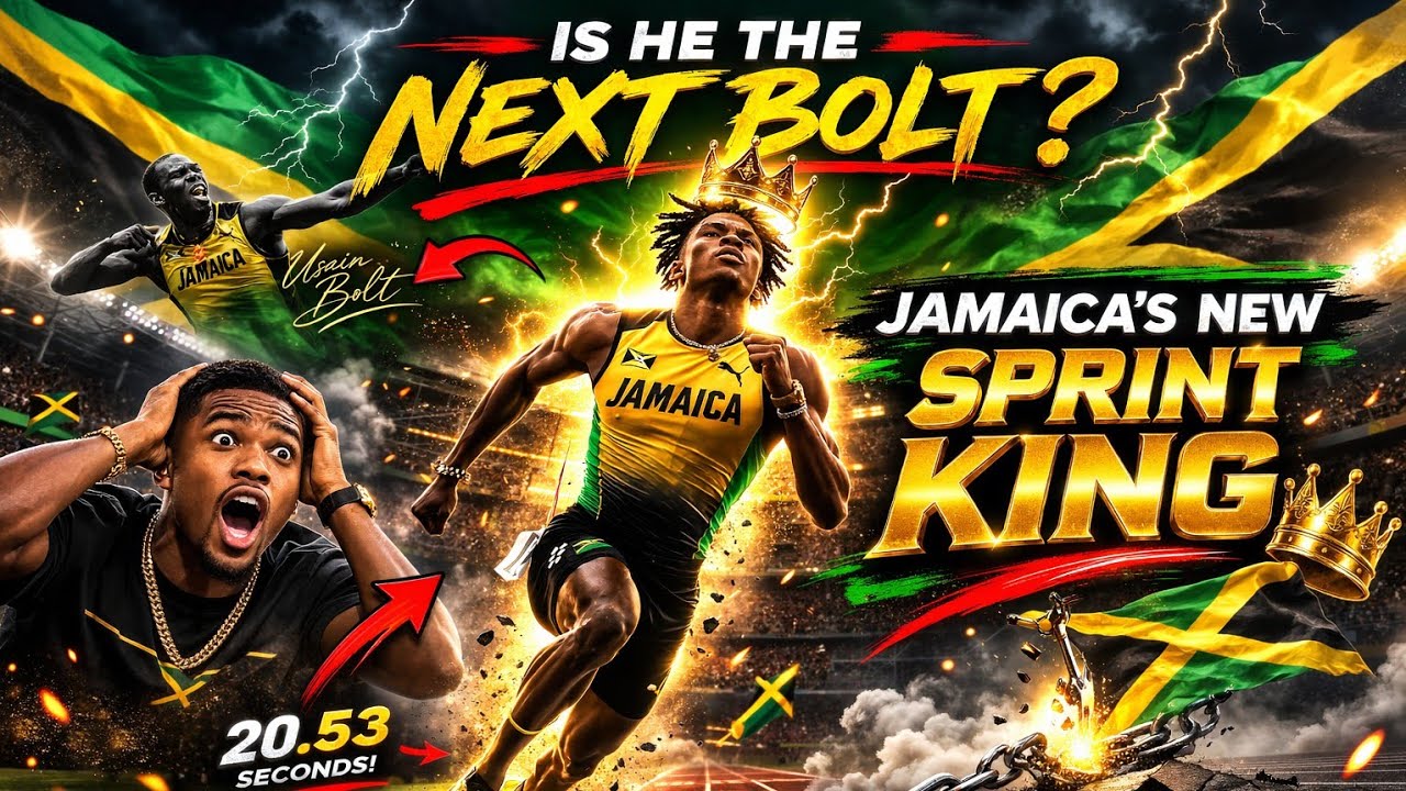 IS BRIAN LEVELL THE NEXT USAIN BOLT? JAMAICA MIGHT HAVE A NEW KING 👑#jamaica