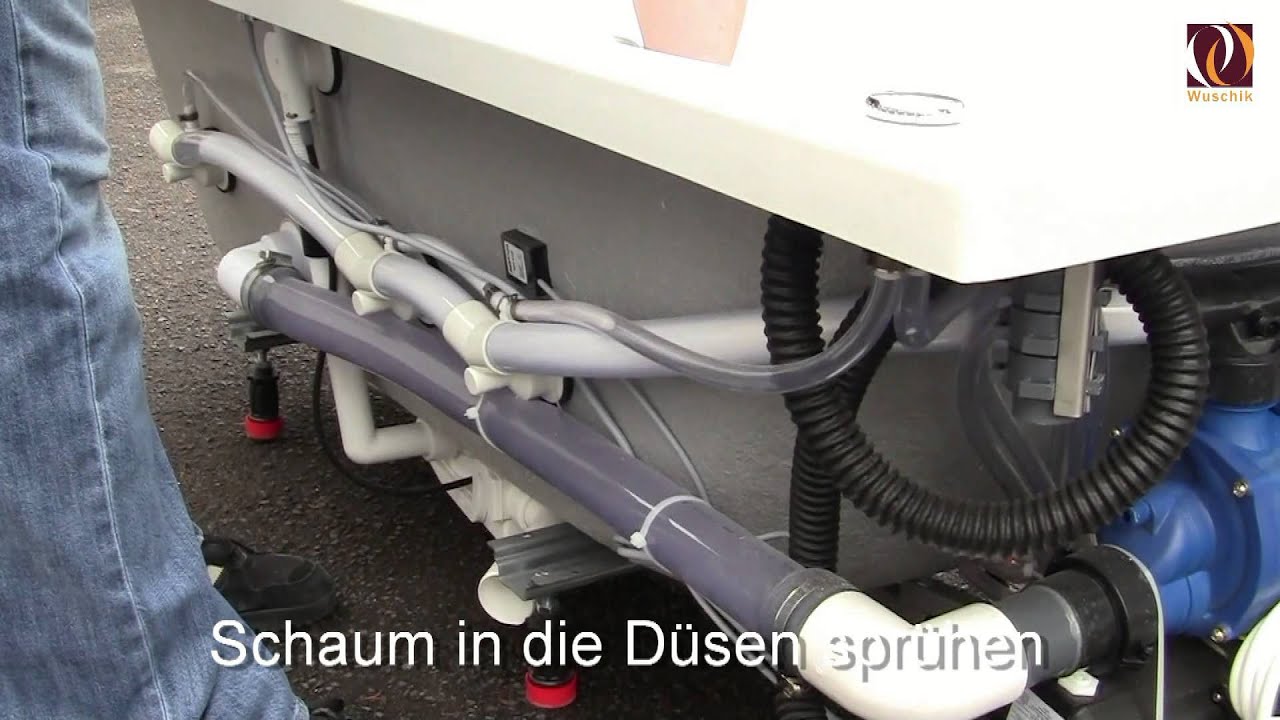 Whirlpool Rohrreiniger Schaum Reiniger Whirlwanne Pool Rohre und Leitungen