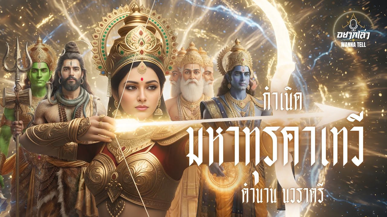 เรื่องเล่า ตำนาน กำเนิดมหาเทวีทุรคา | ตำนานนวราตรี