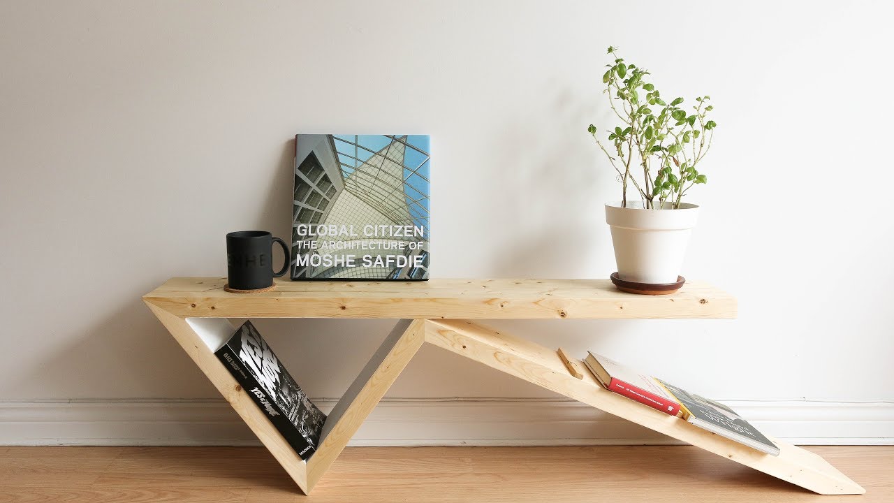 DIY Bobby Pin Coffee Table | Two 2X4 Challenge