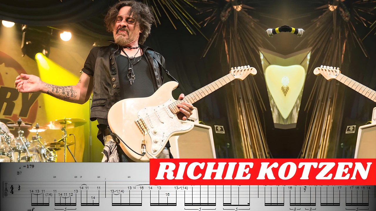 That Insane LIVE JAM That Proved He’s Untouchable!!! RICHIE KOTZEN