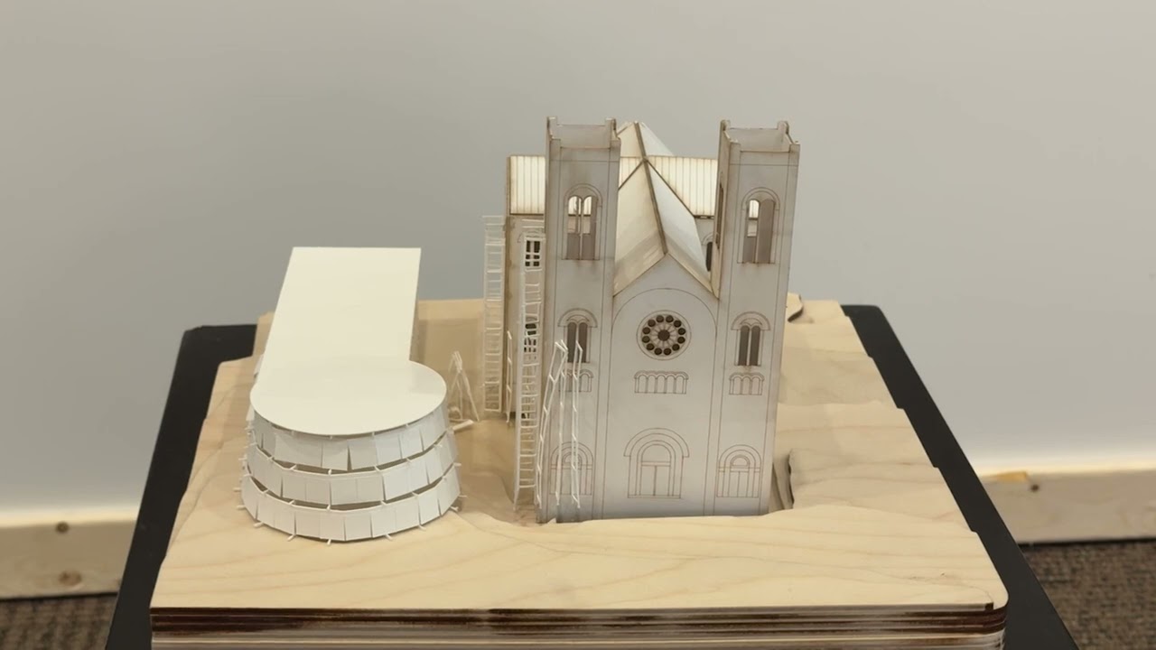 Des étudiants en architecture repensent l’avenir de l’église du Très-Saint-Sacrement