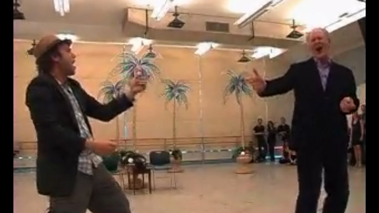 Norbert Leo Butz, John Lithgow & Sherie Rene Scott in Rehearsal for 