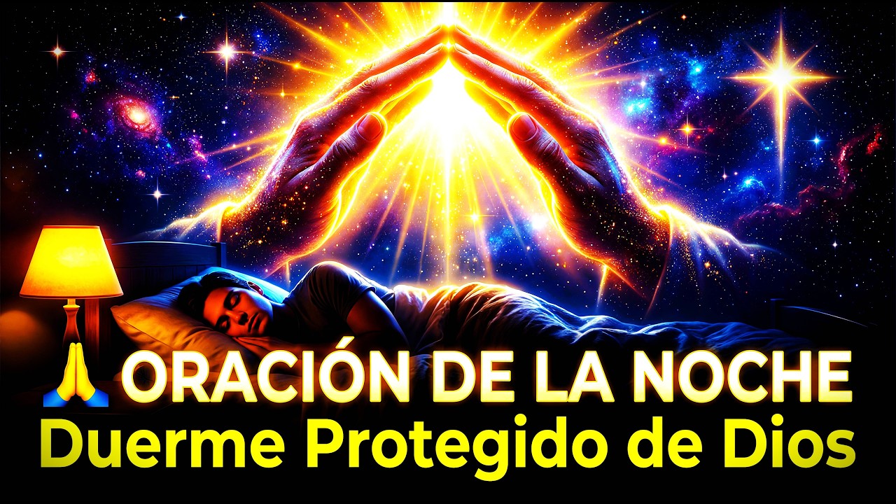 🙏 ORACIÓN DE LA NOCHE PARA DORMIR EN 3 MINUTOS 🌙 Duerme Protegido Bajo la Mano de Dios
