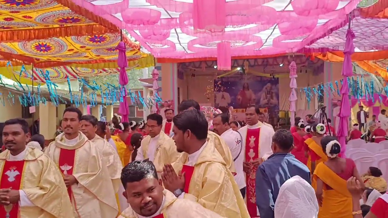 Rev. Fr. Bipin Kullu ll Priestly Ordination ll Sikajor parish 