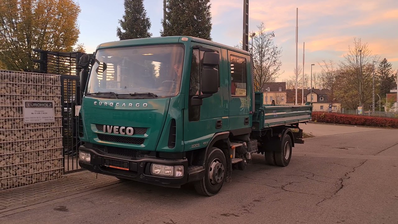 Iveco ML80E18D DOKA 7 Sitze Meiller Kipper