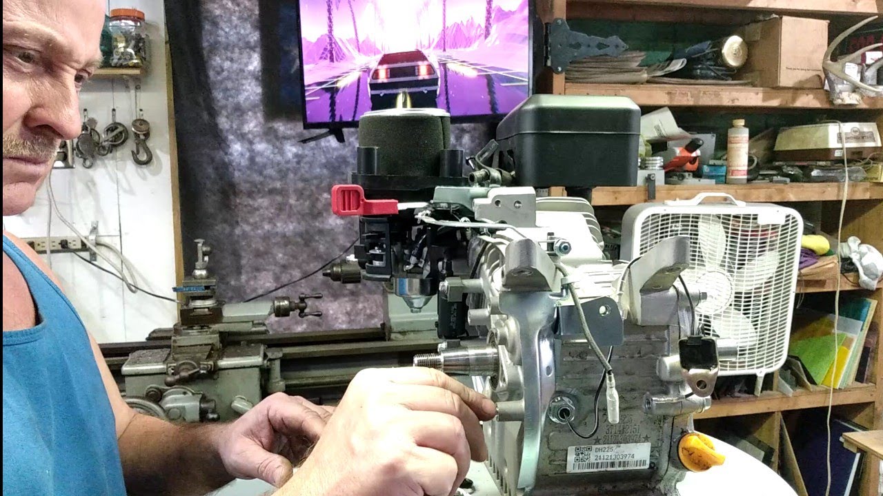 installing electric start and charging system on a predator 224 for the 165 Baja mini bike.