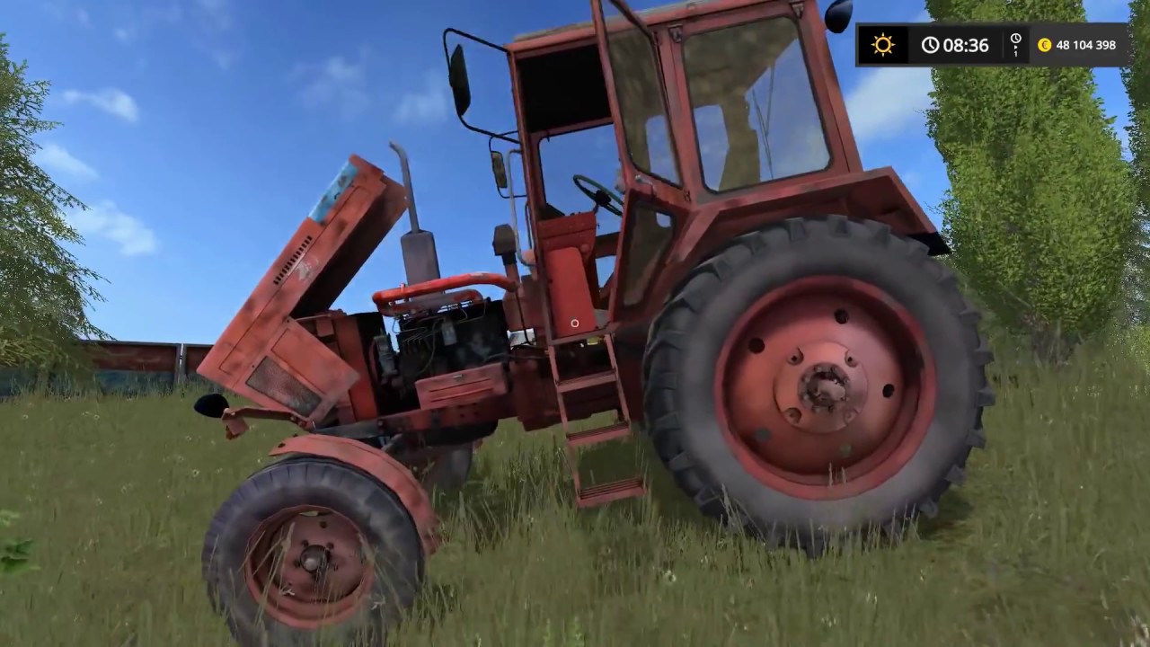 Farming Simulator 2017. НОВОСВЕТЛОВКА. Трактор Беларус МТЗ-80.1