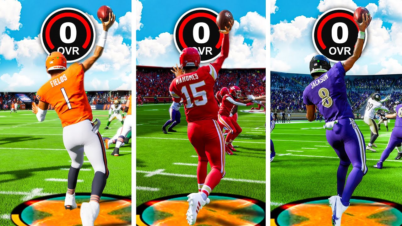 NFL Quarterbacks, But They're ZERO Overall (Full Movie)
