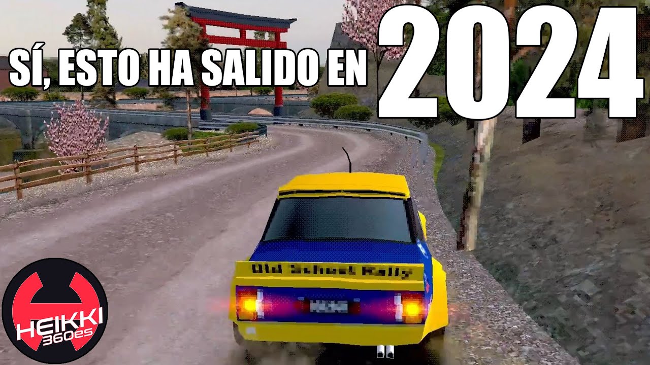 Old School Rally es un interesante (pero incompleto) homenaje a los juegos de rally de los 90