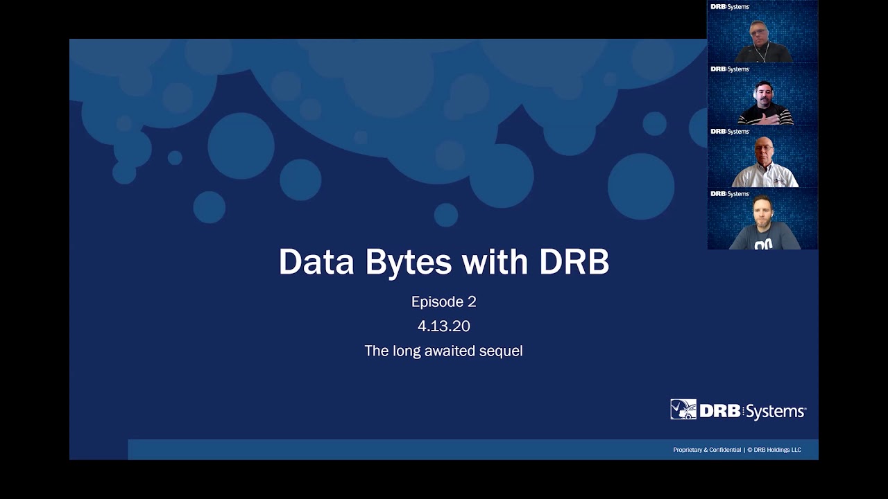 DataBytes Part 2 - DRB Systems