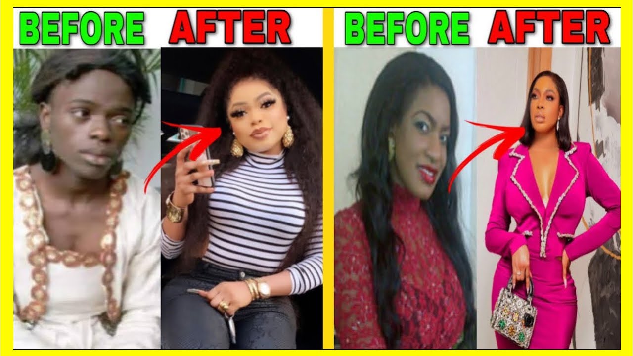 13 Craziest Nigerian Celebrity Transformations That Will Shock You!