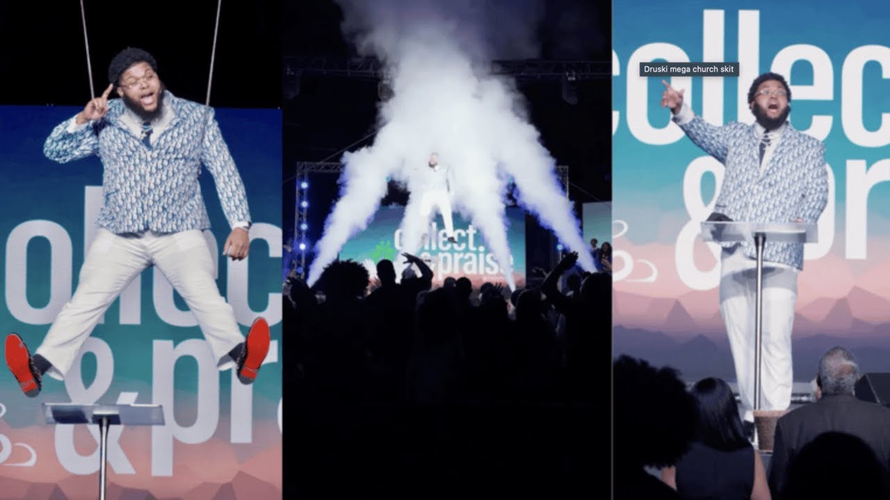 Druski’s Mega Church Skit BLOWS UP the Internet!