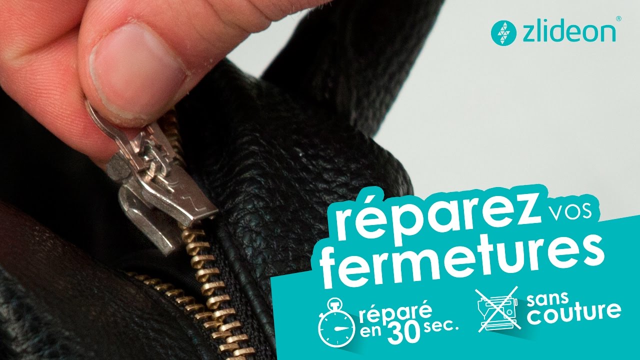 ZlideOn &reg; - R&eacute;parer une fermeture &eacute;clair en 30 sec - Solution simple et rapide !