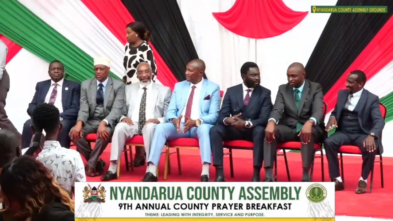 NYANDARUA COUNTY ASSEMBLY, 9TH ANNUAL COUNTY PRAYER BREAKFAST
