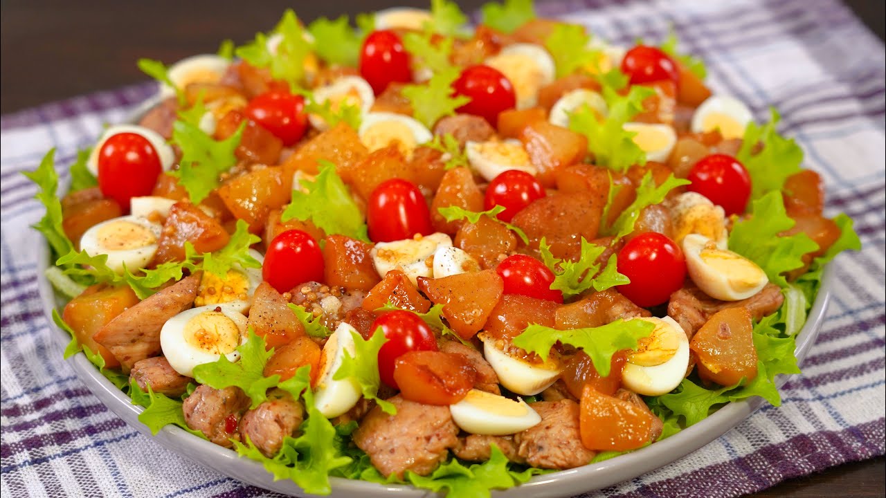 ДО ЧЕГО же ОН ВКУСНЫЙ!! Салат 