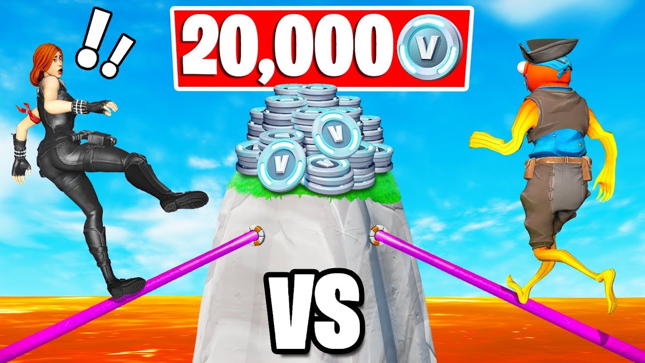 20,000 VBUCKS Deadly DEATHRUN Challenge (Fortnite Creative)