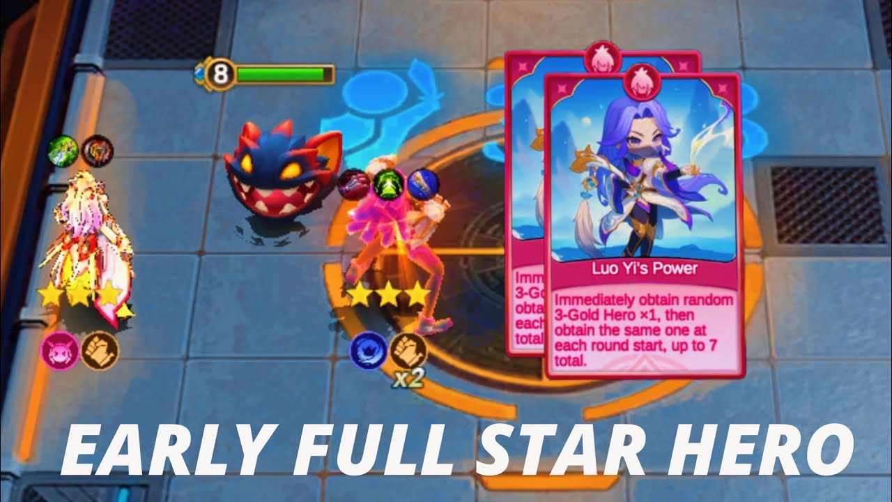 НОВАЯ РАННЯЯ КАРТА FULL STAR ⭐ THARZ GLOBAL PUSH || MAGIC CHESS GO GO #magicchessgogo