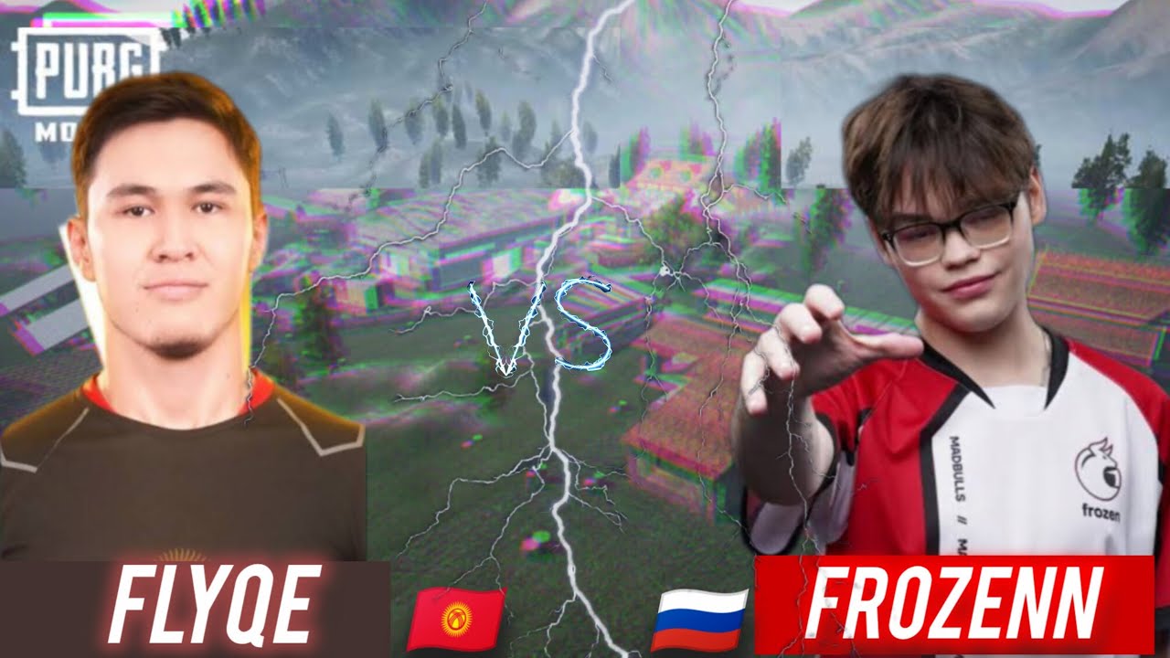 FLYQE🇰🇬 garshi 🇷🇺FROZENN kibersportsmen vs kibersportsmen | #pubgmobile #teotimur #frozenpubgmobile