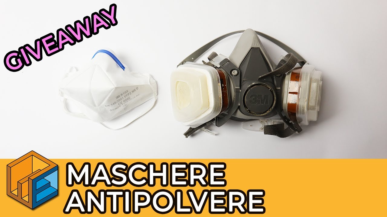 Maschere antipolvere per il fai da te // Quale mascherina per lavorare il legno? E per verniciare?