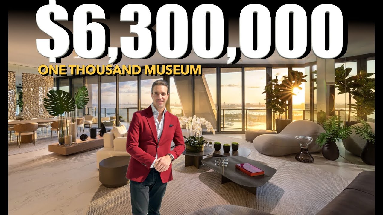 1000 Museum Miami | Tour a $6,300,000 Miami Condo | Peter J Ancona VLOG 71
