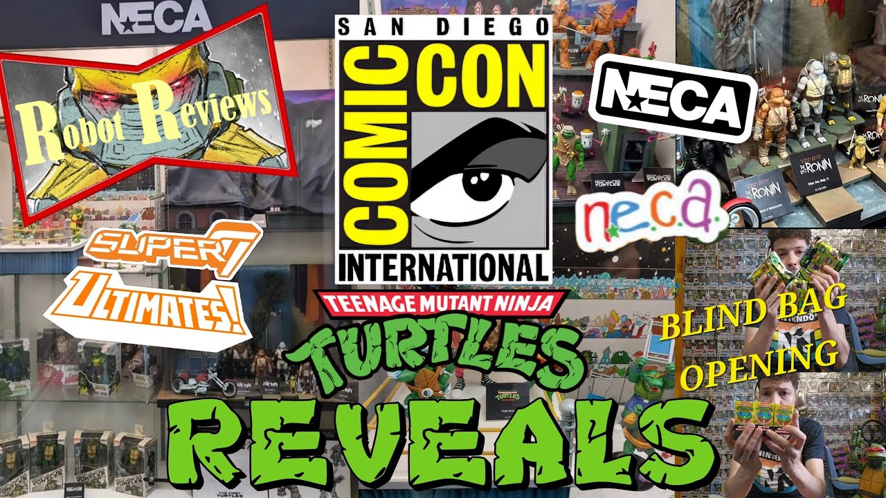 SDCC 2024 TEENAGE MUTANT NINJA TURTLES TMNT REVEALS