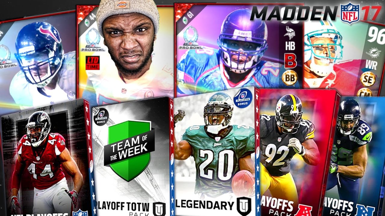 HUGE CLUTCH PULL! 4 NEW LEGENDS! MUT 17 PACK OPENING |  Madden 17 Ultimate Team