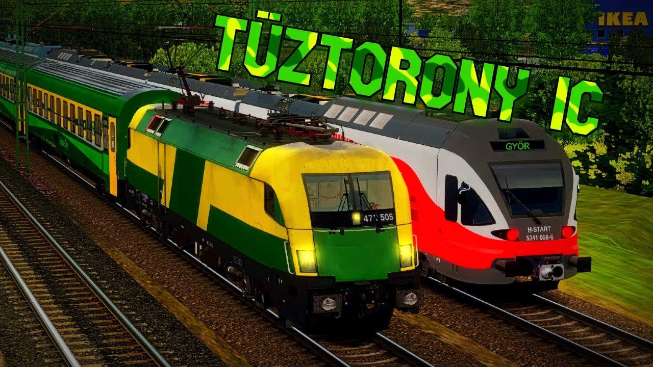 TŰZTORONY IC Sopron-Budapest-Keleti MSTS/OR +Letöltés