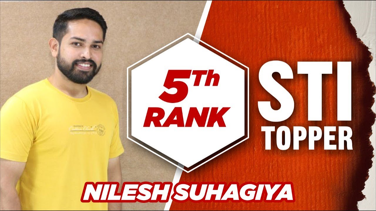 (EP - 134) STI TOPPER | 5TH RANK | NILESH SUHAGIYA #Trueinspirationalseries