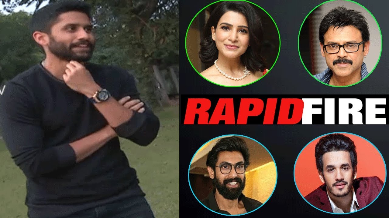 Naga Chaitanya BEST Rapid Fire On Samantha, Venkatesh, Rana  | Vanitha TV