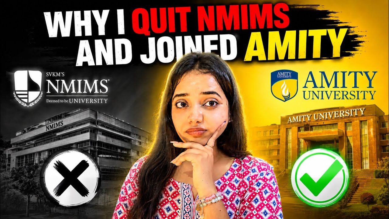 Why I Left NMIMS and Took Admission in Amity Online MBA💔My Real STORY !! What Went Wrong? 😭