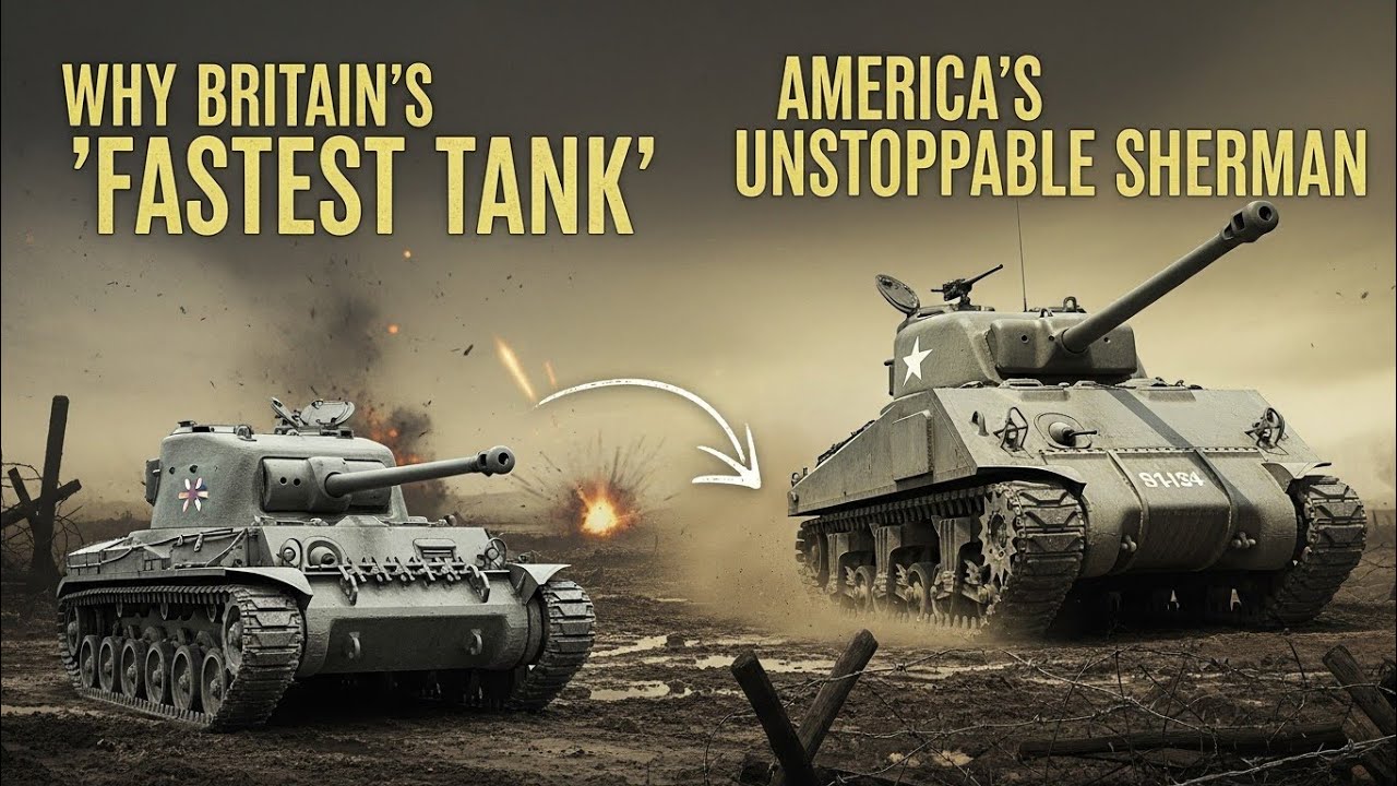 “Why Britain’s ‘Fastest Tank’ Lost the Race to America’s Unstoppable Sherman”